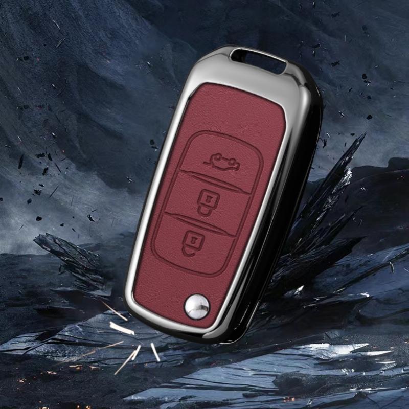 2026 Hot For Renault Interior Stickers Zinc Alloy Car Key Case Cover Shell For Renault Koleos Captur Kadjar Megane Clio Talisman