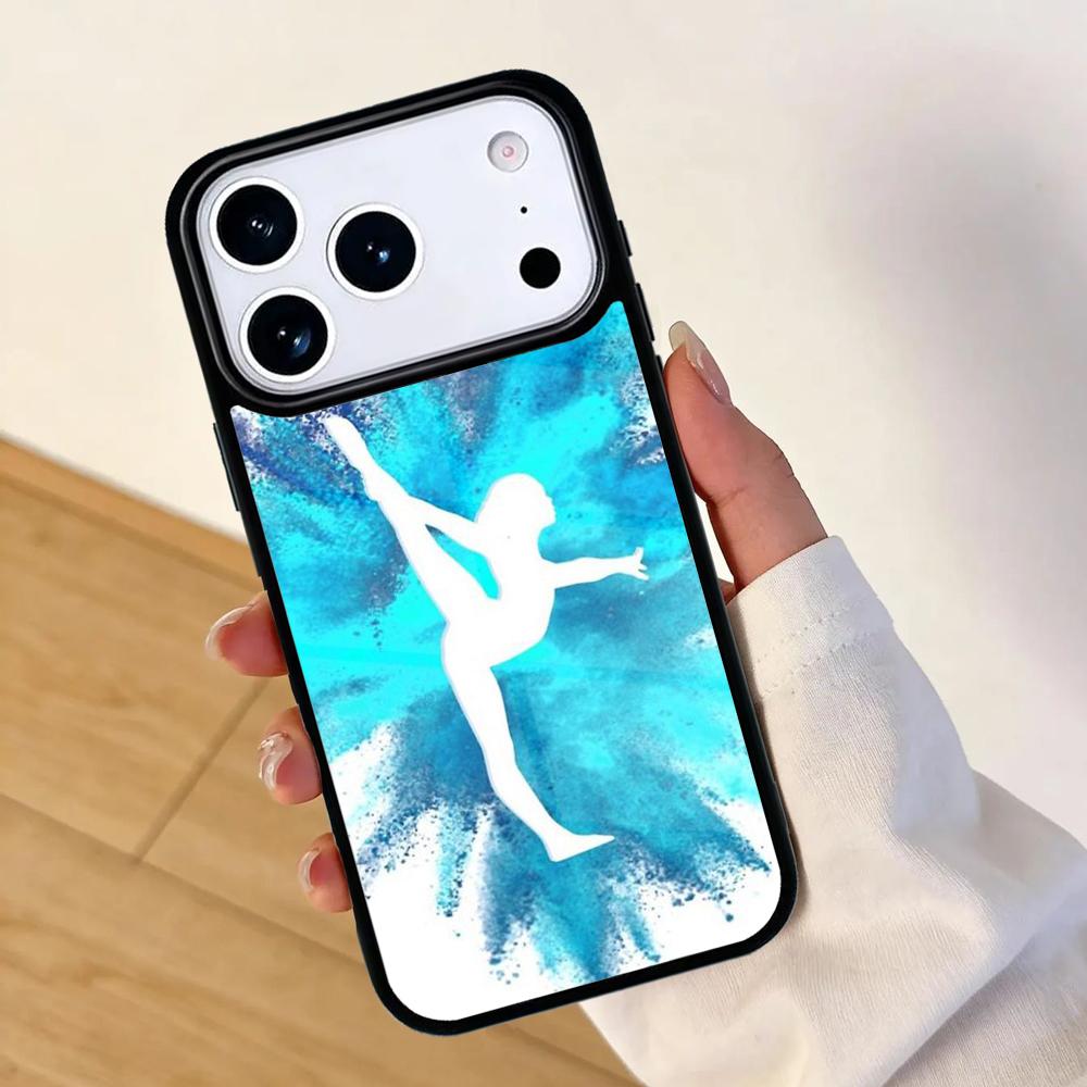 Gymnastics Balance Beam Original Mobile Phone Case for IPhone 17 AIR 16pro Max 15 14 13 12 11 Bumper Cover