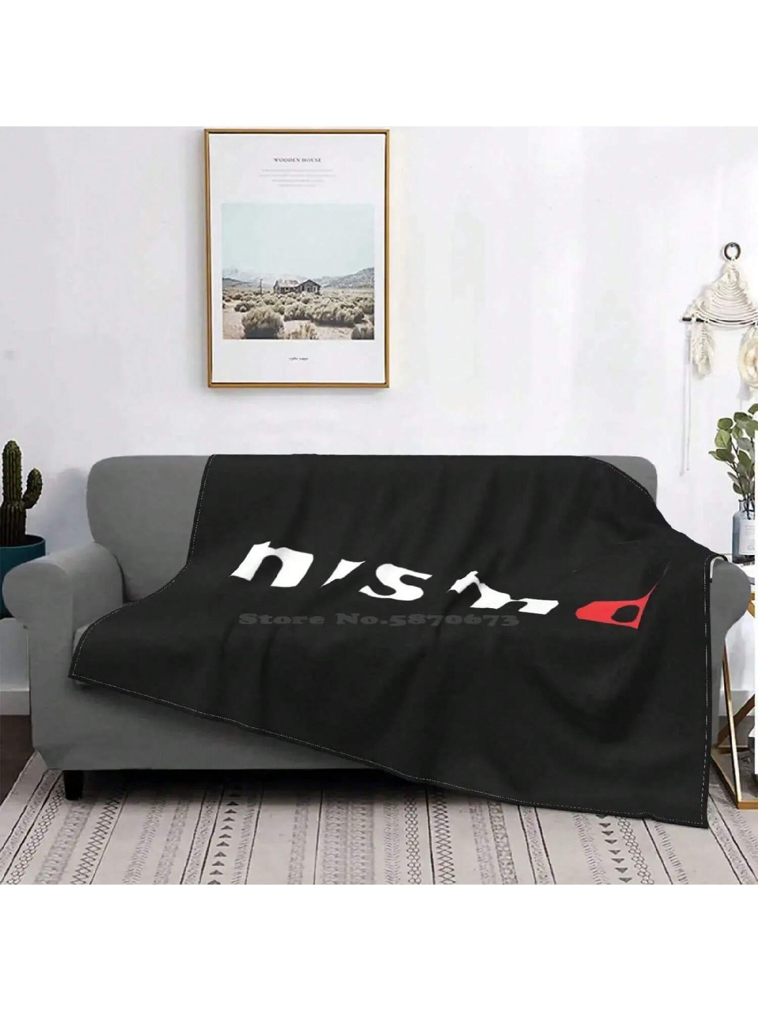 

Логотип Nismo Все размеры Мягкое покрывало Плед Домашний декор Постельное белье Логотип Nismo Автомобиль Винтажный Классический автомобиль Потертая графика Хот-род Масл-кар 75X95CM серый