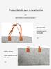 Large Felt Diaper Storage Tote Bag