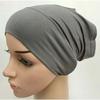 Soft Modal Inner Hijab Caps Muslim Stretch Turban Cap Islamic Underscarf Bonnet Hat Female Headband Turbante Mujer 2020