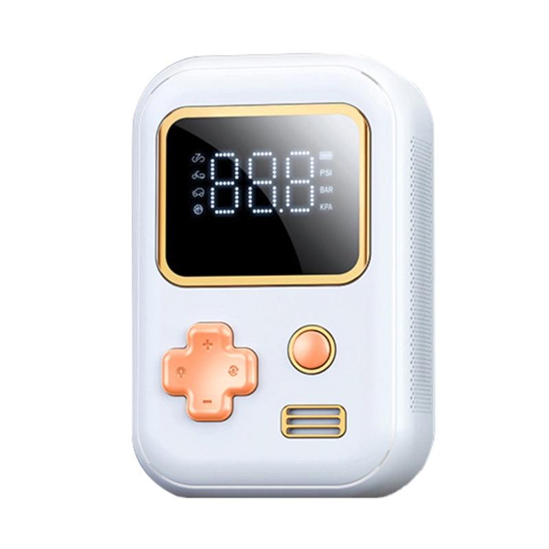 Car Tyre Pump Small Tyre Inflator Air Compressor Car Pump Electric Bike Pump Car Air Pump Handheld Auto Air Pump ABS