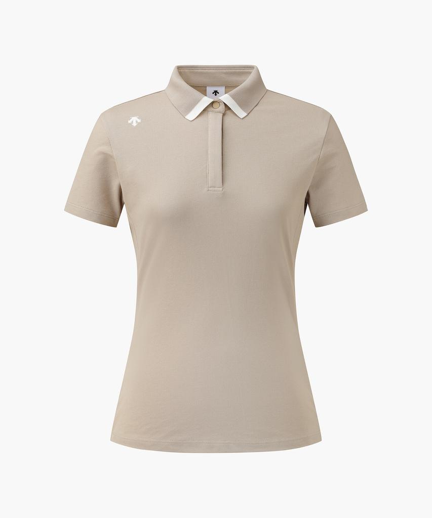 DESCENTE GOLF Women'S Pique Collar T-Shirt Dr31Wfts72