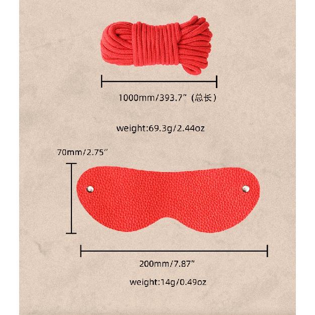 Sexy Leather BDSM Kits Plush Sex Bondage Gear Handcuffs Sex Games Whip Gag Adult Toys Exotic Accessories Sex Toys For