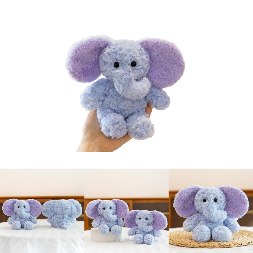 Soft Elephant Keychain Toy With Key Ring For Birthday Present