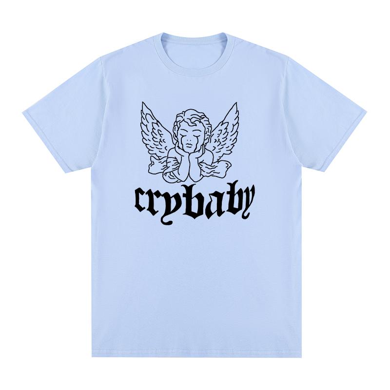 Lil Peep Angel Cry Baby Vintage Pink T-shirt Round Collar Pure Cotton Men T Shirt New TEE TSHIRT Womens Tops Unisex