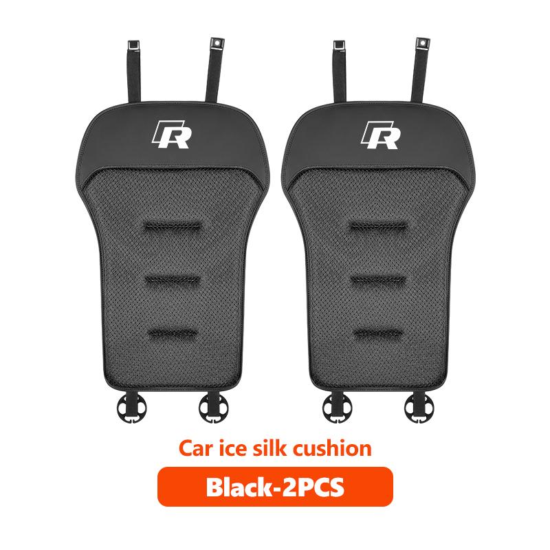 For Volkswagen VW Car Seat Cushion Perforated Breathable Car Cushion Accessorie Golf Polo 4 5 6 Passat B5 B6 B7 CC Jetta Tiguan QR9