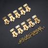 Brass Padlock For Jewelry Box Lock Vintage Box Lock 37*19MM Brass Padlock Buckle Adaptable To Various Boxes Easy Installation
