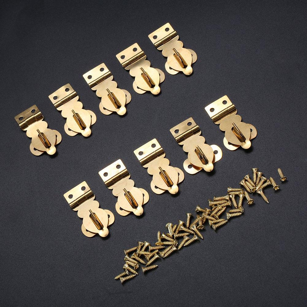 Brass Padlock For Jewelry Box Lock Vintage Box Lock 37*19MM Brass Padlock Buckle Adaptable To Various Boxes Easy Installation