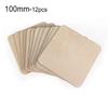 10-50pcs/set Unfinished Blank Rectangle Wooden Hanging Tags with Rope for Scrapbooing Party Favor Wedding Gift Tags