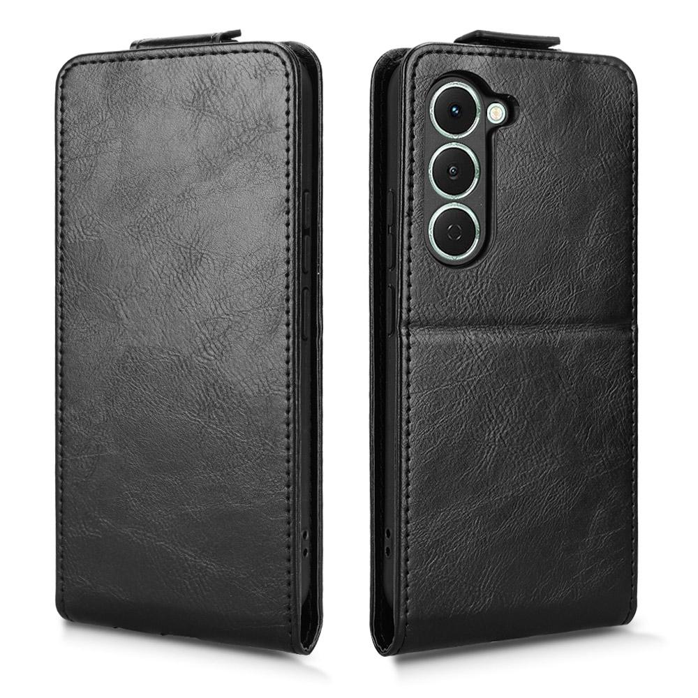 For TECNO Spark 40 Pro 4G Stand Case Magnetic Clasp Vertical Flip Leather Phone Cover with Card Holder