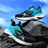 New spring and summer large size breathable mesh sneakers men's running shoes fashion casual versatile trendy shoes