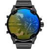 DZ7460 Mr. Daddy 2.0 Two-Hand Black-Tone Stainless Steel Watch