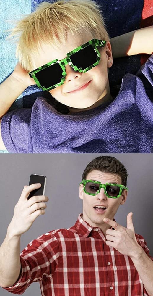 Cosplay Sonnenbrille, Grün, Lustige Brille, Brille, Kinder, Cosplay