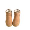 Rutschfeste und kältefeste Baumwollstiefel Winter neue Samt verdickte Baumwollschuhe Schneestiefel Warme Baumwollschuhe Brot-Schuhe