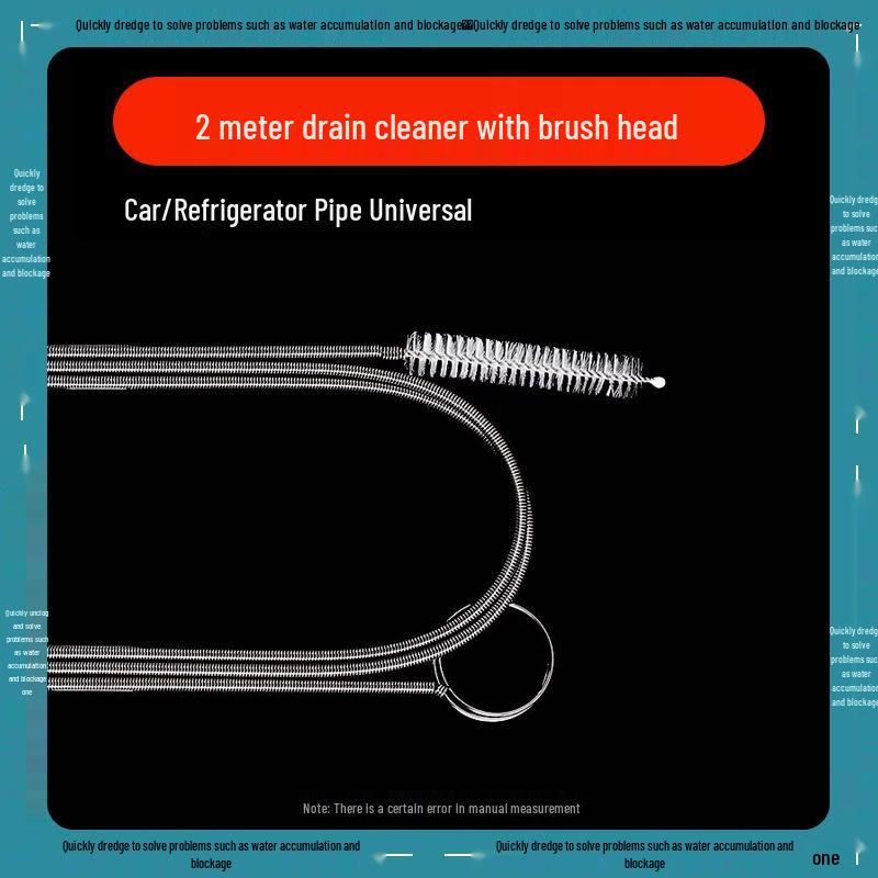 Refrigerator Drain Unclogger Tool for Water Pipe and Compartment Blockages