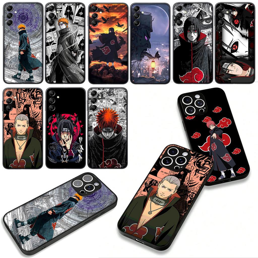For Motorola Moto Edge 70 60 Fusion 40 NEO 20 Pro G Stylus G56 G96 G71 G73 G52 G42 G51 Case Sasori Pain Narutos Akatsuki Itachi