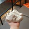 2024 Children Casual Plush Shoes for Girls Boys Winter New Fashion Korean Style Soft Sole Anti-slippery Versatile Chic Warm Shoe