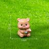 Kids Toy Miniature Cartoon Bear Figurines Crafts Bonsai Micro Landscape Furniture  Home Decoration