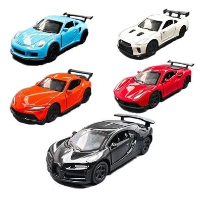 1/5Pcs Drift Car Ornament - Realistic Rotating Tail Swing Dynamic Ornament Rotate Car Model Physical In-car  Sports Car Model