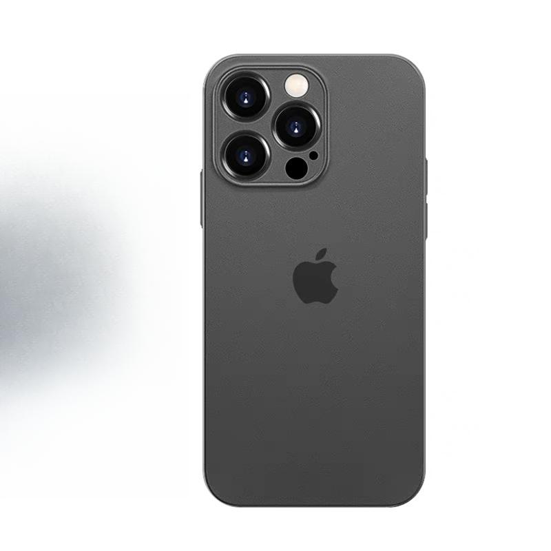 Applicable To Apple 15 Promax Mobile Phone Case IPhone 14 Summer Transparent Matte Lens All Inclusive 13 Ultra-thin Anti-fall