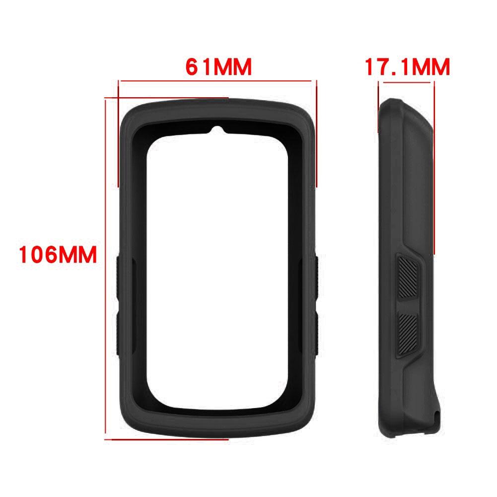 Silicone Case For Bryton Rider S810 Anti-Drop Protection In Black Protective Soft Shell Case Sleeve Accessories