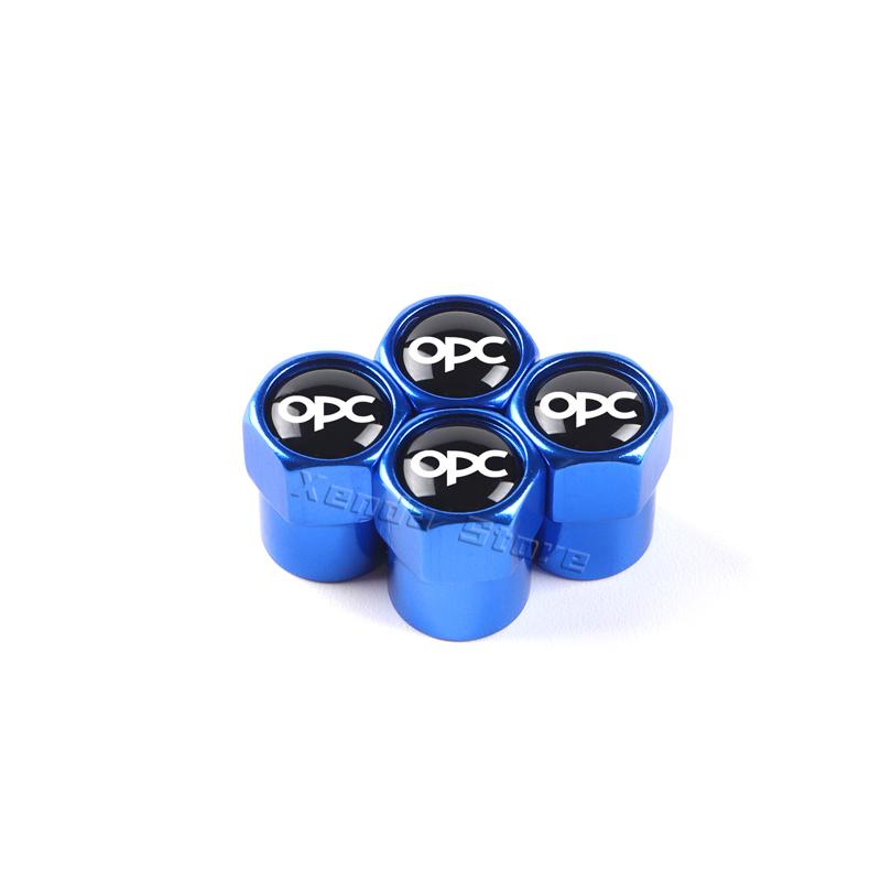 4PCS Car Wheel Tire Valve Stem Caps Airtight Cover For Opel OPC Astra G H J K F Corsa D Zafira Insignia Mokka Regal Accessories