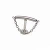 F136 Titane Hélix interne Piercings chaîne Lèvre Oreille Puce Tragus Cartilage Segment articulé Daith Piercing Septum Corps Zircon Cadeau