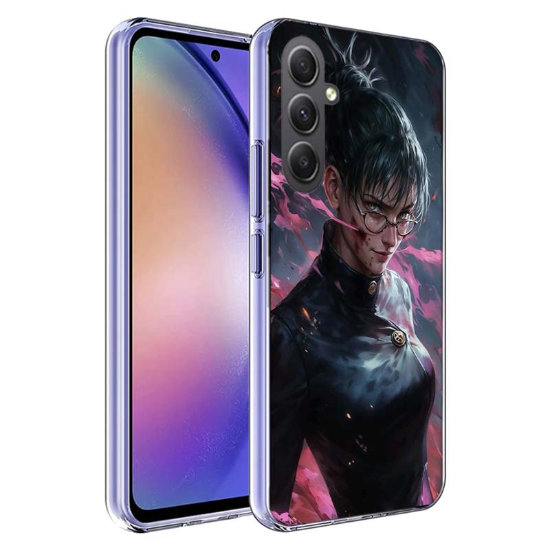 Maki Zenin Jujutsu Kaisen Phone Case for Samsung A17 A37 A57 A07 A16 A26 A36 A56 A06 A02S A12 A22 A32 A52S A04S A14 A24 A34 A54