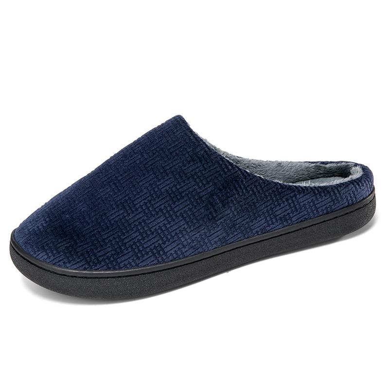 Cotton slippers winter large size home thermal cotton shoes couple indoor and outdoor wear cotton mop