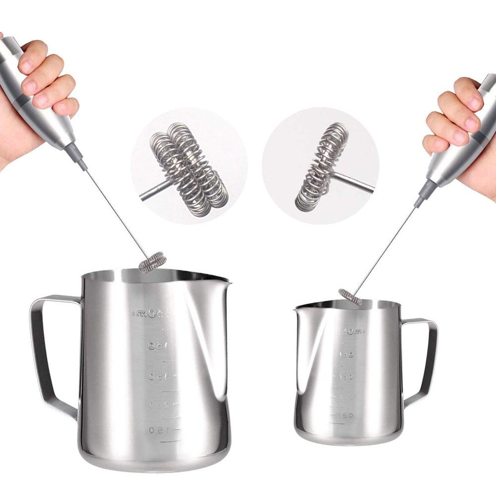 Foamer Milk Frother Set Whisk Stirrer Eggbeater 19000RPM Mixing Kitchen