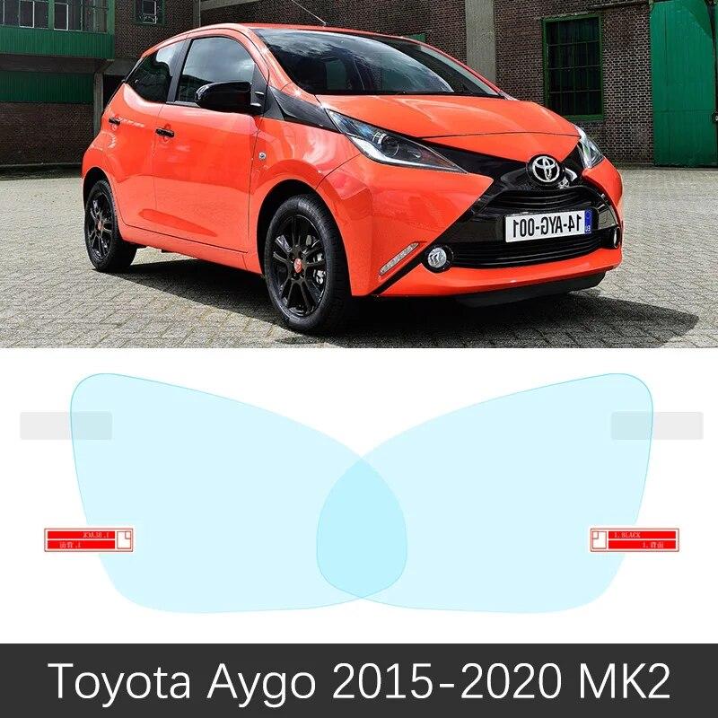 Rain Film Full Cover Rearview Mirror Clear Anti-Fog Rainproof for Toyota Aygo 2005~ 2008 2010 2017 2018 Car Stickers Goods