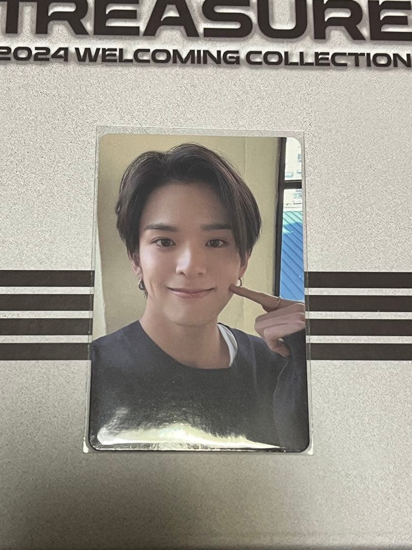 [USED] Treasure Asahi Season s Greetings 2024 Trading Card