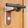 Recommended by Coperta Child Lock Door Knob Lock Durability Retrofit Door Babysitters (Brown), Tested, Stopper/Lock