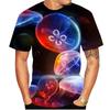 Jellyfish T Shirt For Men 3D Printed Animal Graphic Short Sleeve Tops Streetwear Fashion Harajuku