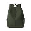 Nylon Backpack Solid Color Large Capacity Backpack