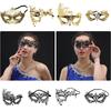 Elegant Metal Diamond Mask Masquerade Couple Halloween Party Women Accessory