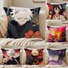 Japanisches Anime HHells Paradise Jigokuraku Kissenbezug Kissenhülle Milbenschutz Unsichtbarer Reißverschluss Kurzflor Sofakissen