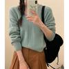 Women's V-neck Pullover Sweater Autumn and Winter New Loose Knit Sweater for Women