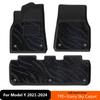 For Tesla Model YL NEW Model Y Juniper ,For Model 3 Highland 2025- 2026 TPE Car Floor Mats Waterproof Internal Accessories Mat