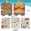 Ink Words Landscaping 3D Stickers: Infeel.Me 20th Edition DIY Fun