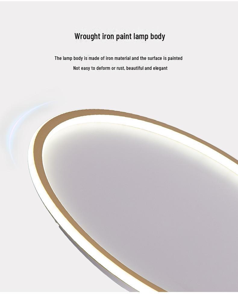 Whole Home Gold Three-Bedroom Ceiling Lamp Set for Living and Bedrooms