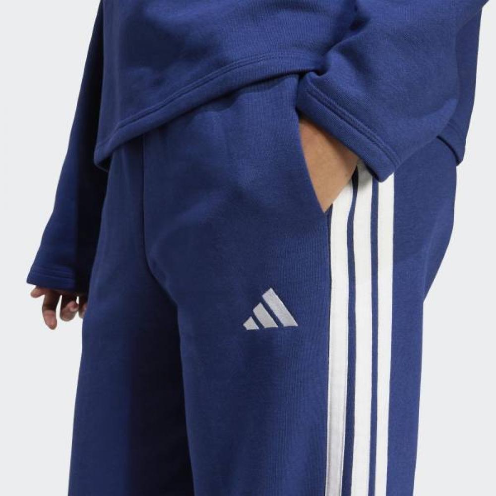 Adidas Essential 3s Open Hem French Terry Pants Jx1280