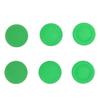 3D Joystick Button Cover 6 In 1 Prevent Slip Replacement Thumb Grips for PS5 Elite Controller Green