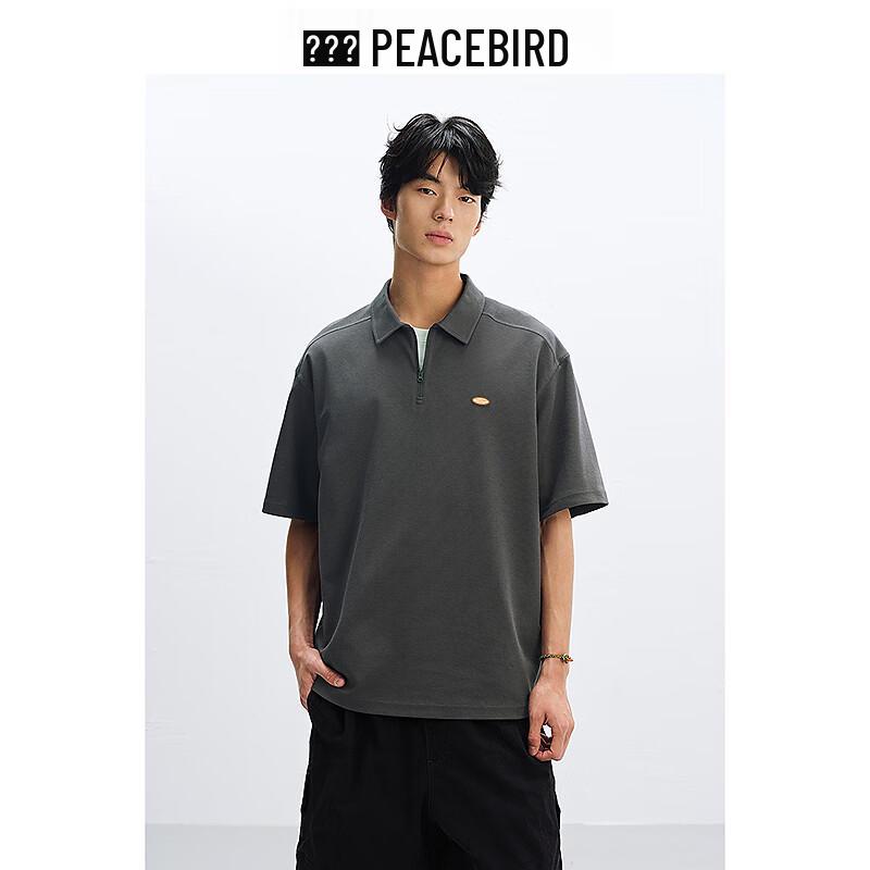 Peacebird Men s Waffle Knit Polo Shirt 3XL