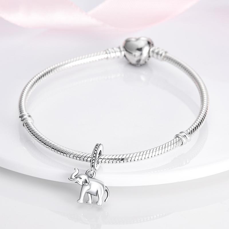 New Copper Fashion Dinosaurs Cats Dog Lions Animal Charms Beads Fit Pan Original Bracelet Diy Birthday Jewelry For Women