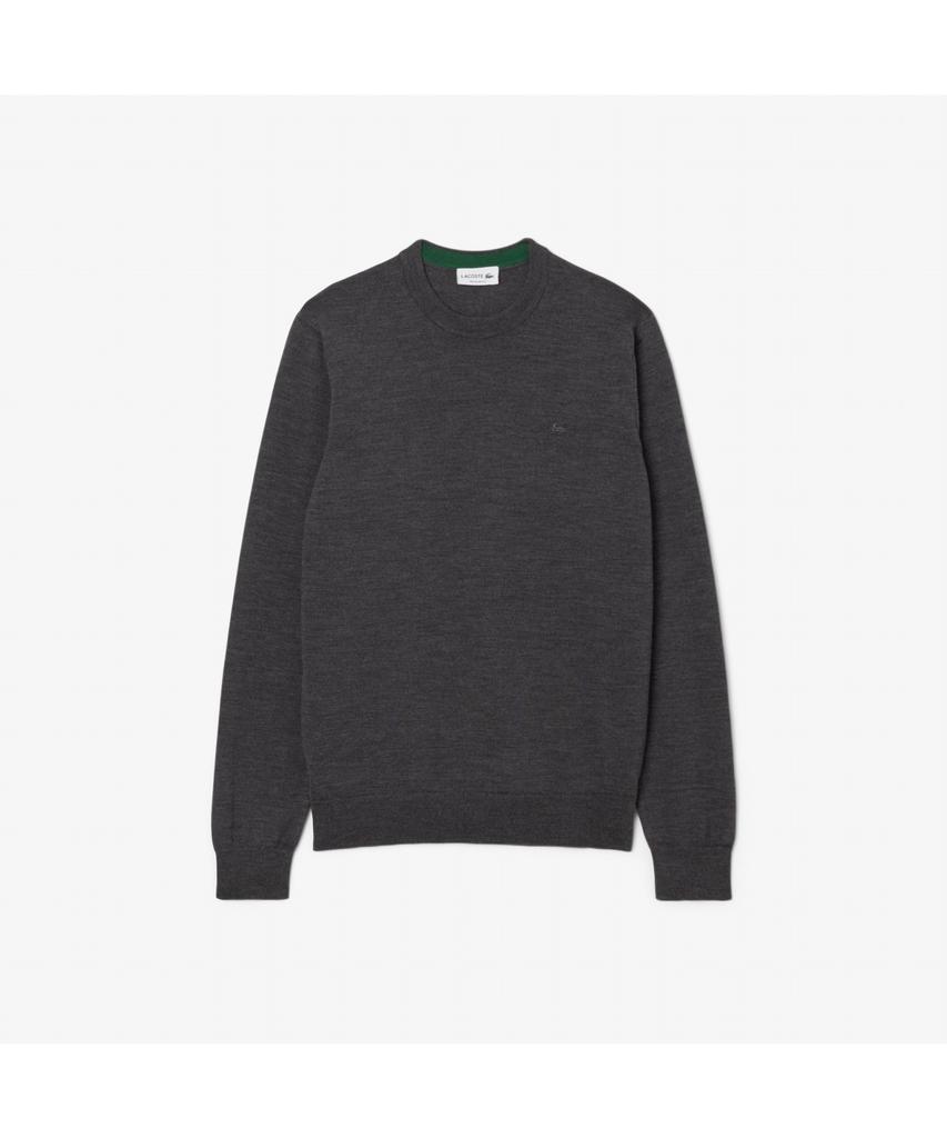 LACOSTE Men'S Merino Wool Crew Neck Sweater Ah1969-55N 050