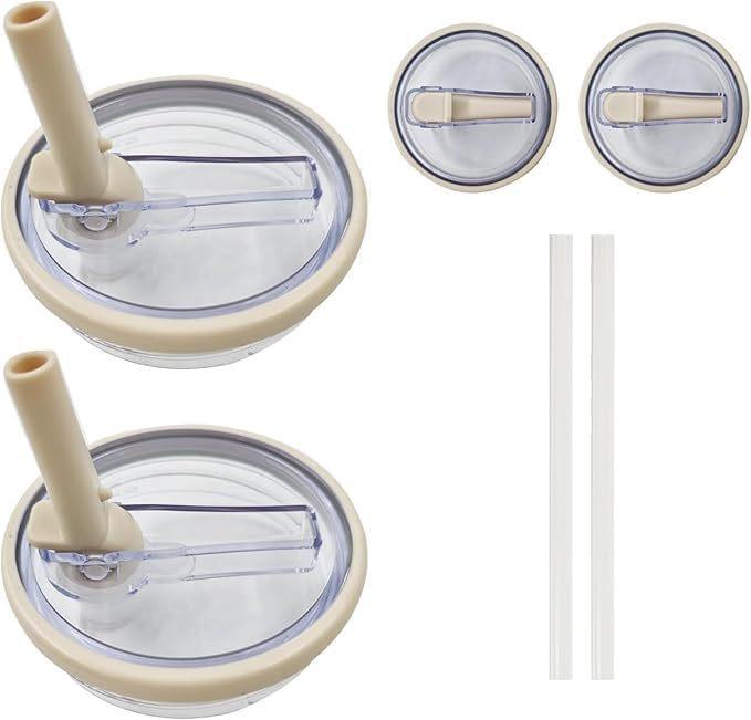 40oz Replacement Tumblers Color Lid Thickened Silicone Strap Straw No Leakage Children Adult Water Bottle Stanley Cup Accessorie