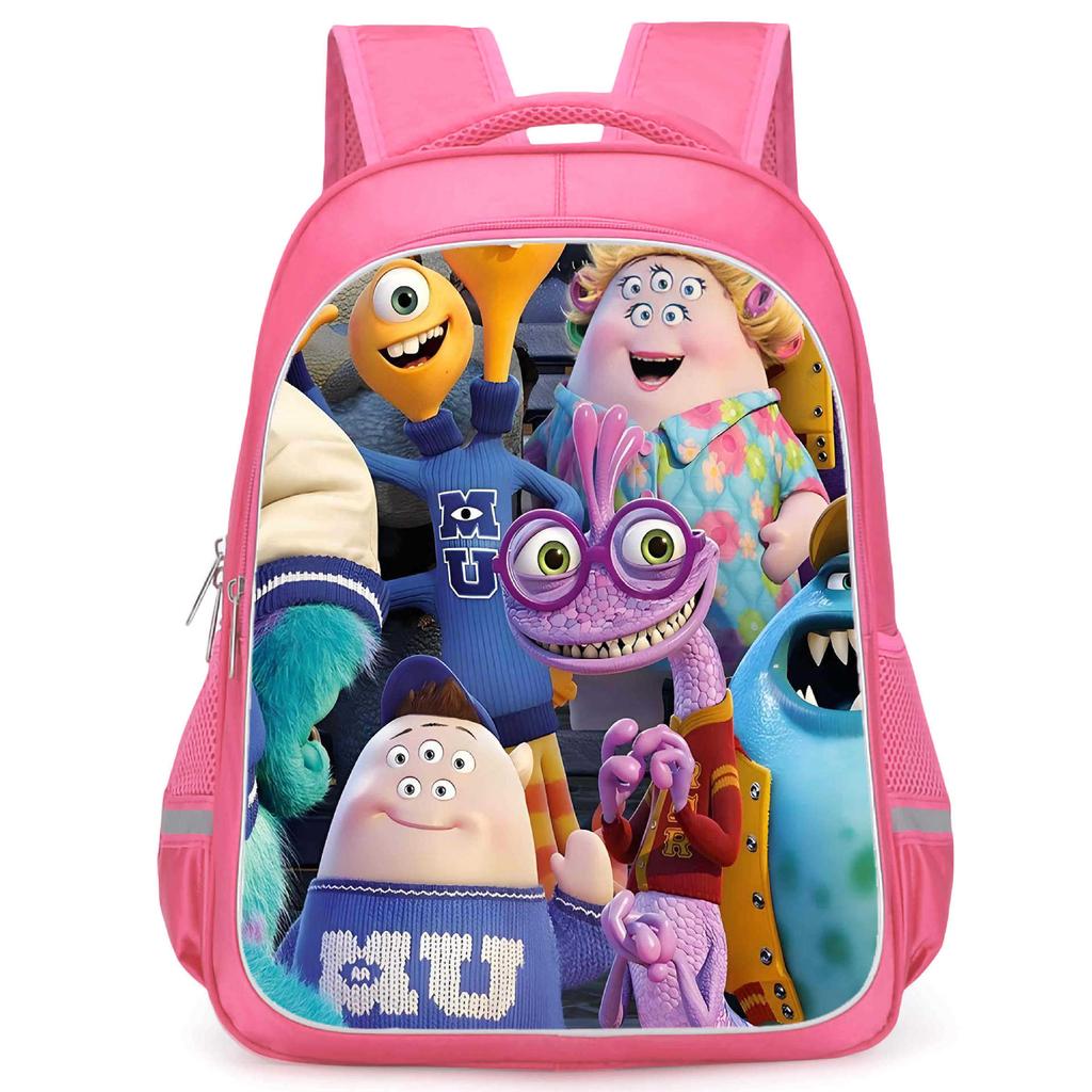 Monsters, Inc School Bag High Definition Printing Casual Lightweight Backpack