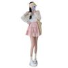 Cake puffy skirt summer new small high waist thin skirt sweet anti-light